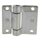 image 5 of Stainless Steel Hinge Heavy Duty 65x73mm Industrial Quality Door Hatch Locker Silver