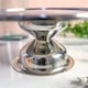image 3 of GEEZY Stainless Steel Cake Stand Pastry Plate Serving Dish 33 cm