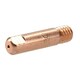 image 4 of 2 shroud & 10 x 0.8mm Round Contact Tips MIG Welding Binzel Style MB15 Torch