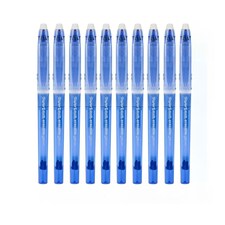 Paper Mate Gel 0.5mm Erasable Pens | Blue | 10