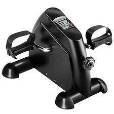 Mini excercise bike arm and leg trainer