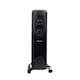 image 2 of TAIHU Oil Filled Radiator, 11 Fins, 2500W, Portable, Timer, Black - 11OH2500B14