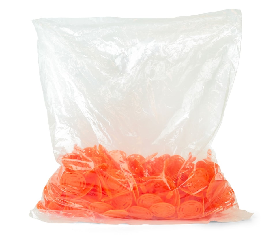 image 1 of Drybase Plaster Membrane Plugs Orange x 150 Pack: Time-Saving and Versatile Plugs for Damp-Proofing Projects | Orange | Orange