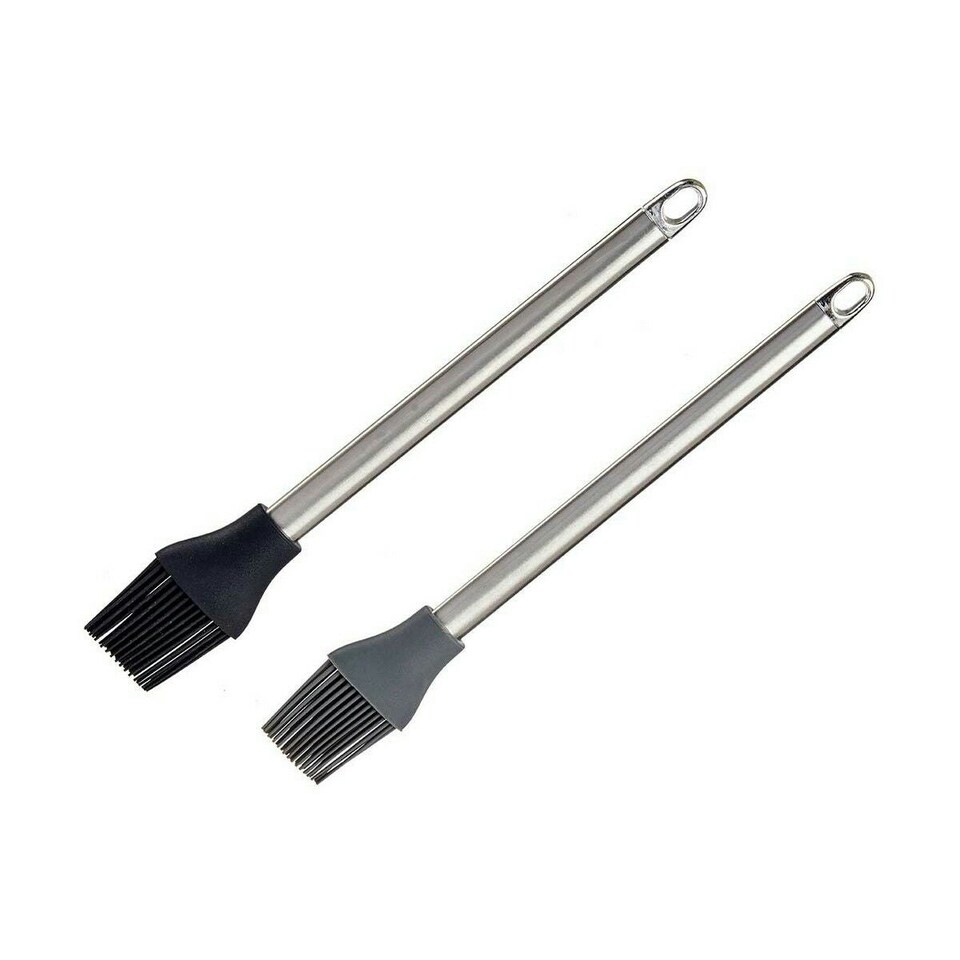 image 1 of Kitchen Brush Kinvara KT3657(T/C)HB Silicone Stainless steel 28 x 4,5 X 2 cm (12 Units)