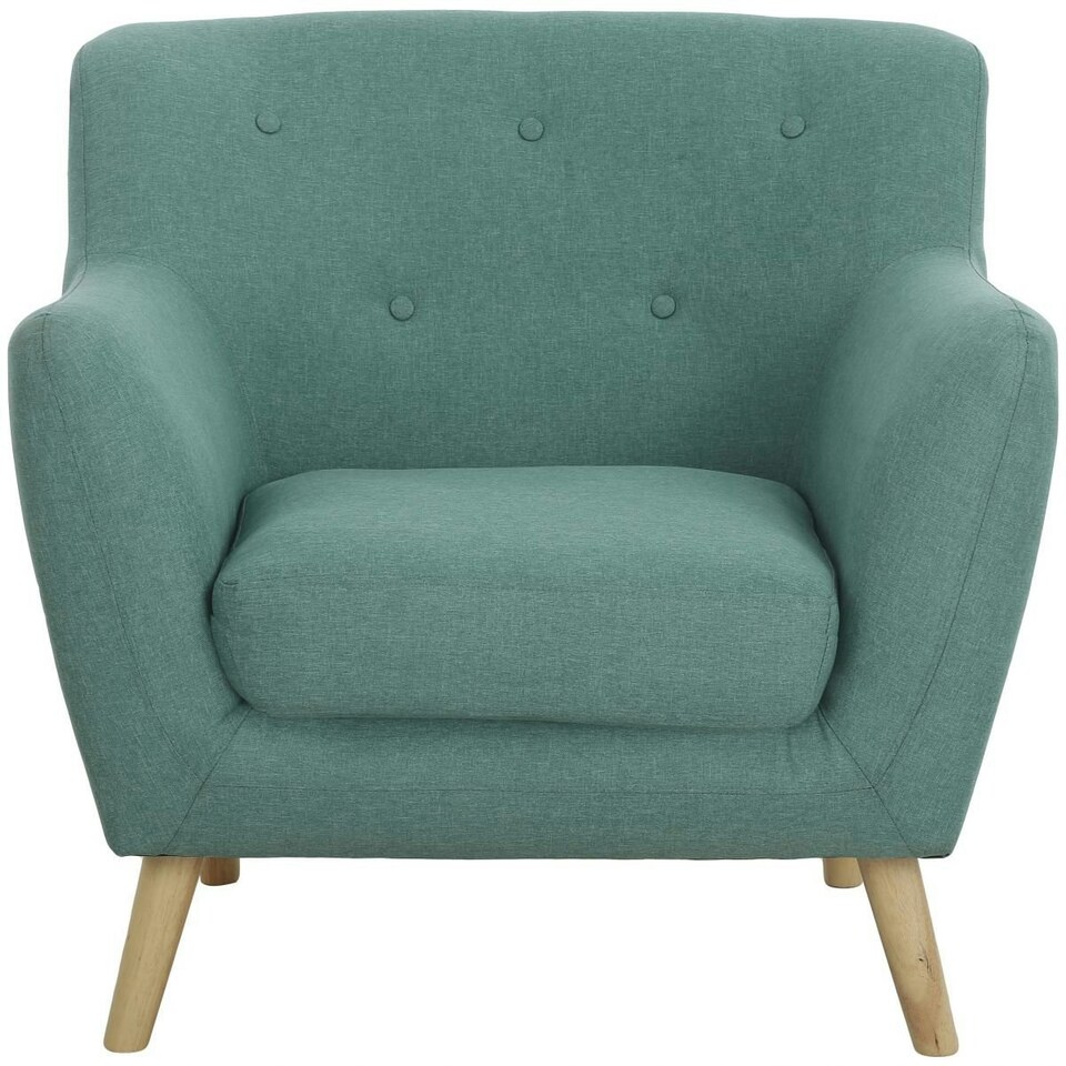 Skandi Arm Chair Ocean Green Green