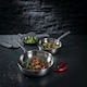 image 2 of CULINARY FIVEPLY Frying pan Set uncoated 24cm/28cm