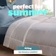 image 8 of Silentnight Summer Breeze 4.5 Tog Duvet | White
