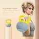 image 7 of SPORTNOW 8KG Kettlebell with Soft Body and Non-Slip Handle, Yellow and Grey Yellow | 8