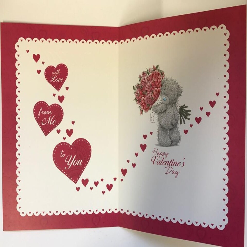 image 1 of Someone Special Large Me to You Bear Valentines Day Card