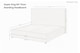 image 6 of Sloomy Alabama Pebble Plush Divan Bed Base No Drawers With 54 Inch Floor Standing Headboard | Brown | Pebble | Super King | 1