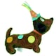 image 4 of Super Soft Plush Squeaky Party Animal Birthday Dog Puppy Happy Birthday Gift