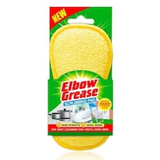 Elbow Grease Dual-Sided Scrubbing Pad Yellow | Scrub Pad