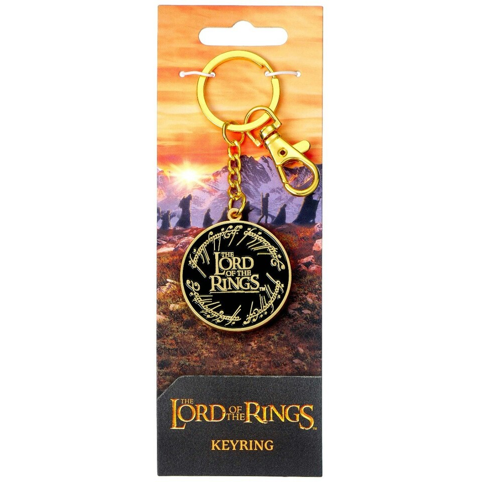 image 1 of The Lord of The Rings Logo Keyring