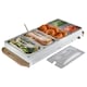 image 1 of Cooks Professional 5-Section Buffet Warmer 9.6L with Hotplate Function | White | 5-Section