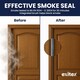 image 5 of Exitex Self Adhesive Intumescent Fire & Smoke Door Strip with Brush, FD30 rated, 5.2m | Grey