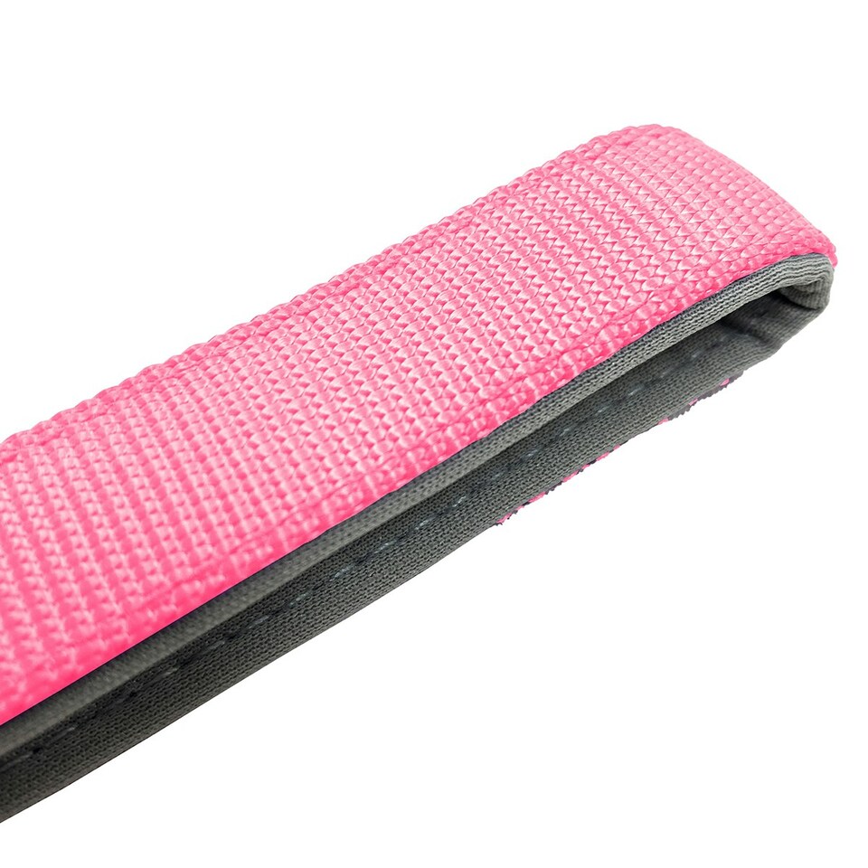image 1 of HugglePets Padded Nylon Weatherproof Dog Lead Pink