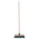 image 2 of Charles Bentley 11" Stiff Synthetic Broom Garden Maintenance