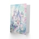 image 2 of Greeting Card Fairy Tale Princess Castle Pastel Colour Fantasy