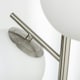 image 6 of HOMCOM Modern Tree Floor Lamp with 3 Light, for Living Room Bedroom, Silver