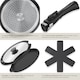 image 4 of Pot and Pan Set Parma17 Pcs including Lids, Utensils and Felt Protectors
