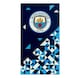 image 1 of Manchester City FC Particle Towel Blue | Bath sheet