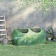 image 2 of Outsunny Greenhouse Plants Foil Tomato Vegetable House W/ 2 Windows White