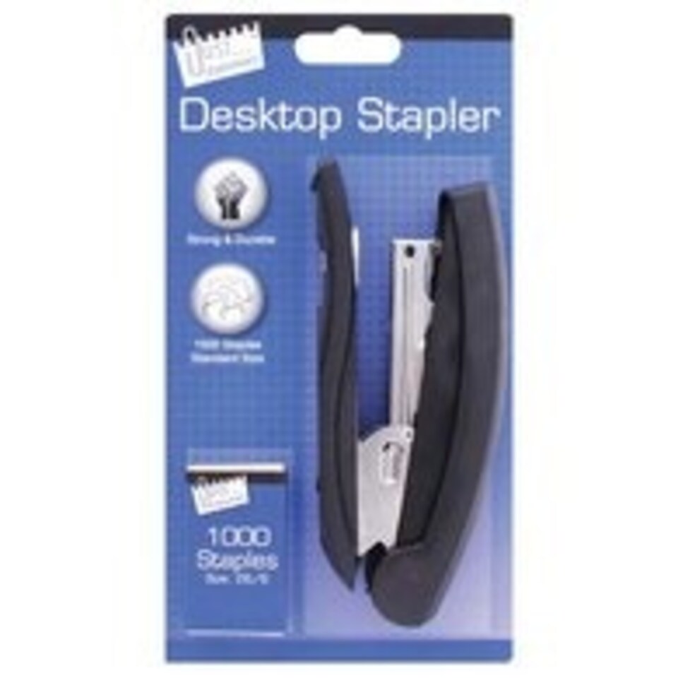 image 1 of Just Stationery Large Stapler with 1000 Staples