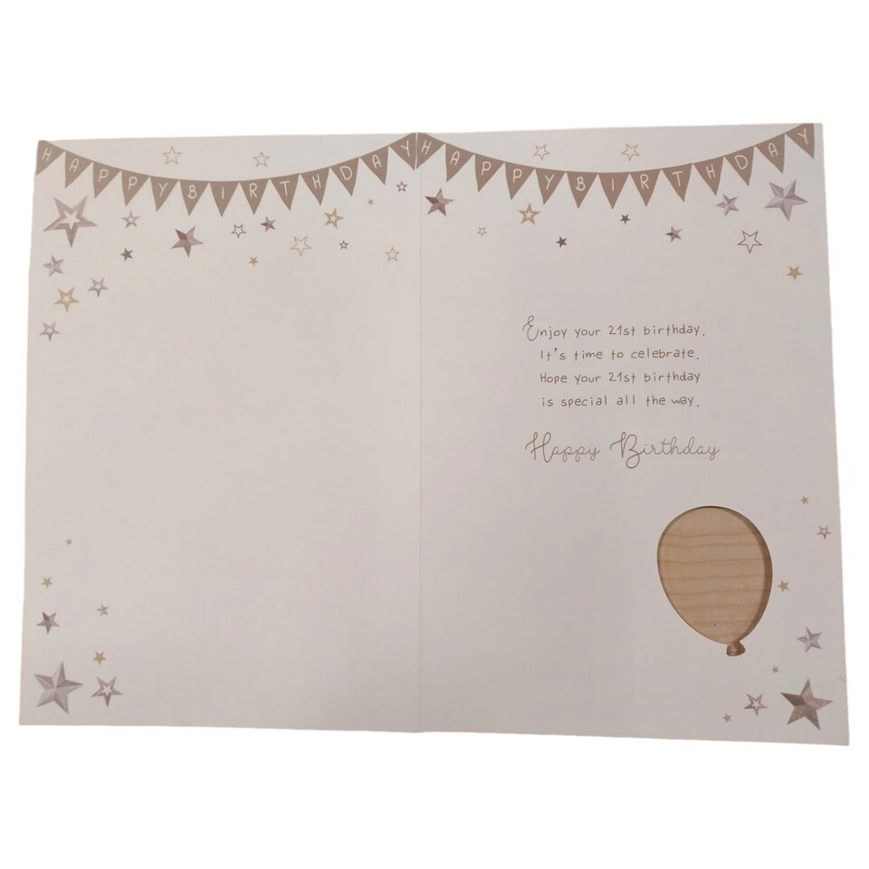 image 1 of 21 Today Balloon Boutique Greeting Card