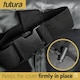 image 7 of Futura Rectangular 150x90x75cm Waterproof Garden Furniture Cover 600D | Black | Black | 150x90x75cm | 1