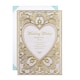 image 1 of Intricate Traditional Floral Design Wedding Congratulations Card