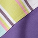 image 4 of Homescapes Osaka Purple Stripe Cotton Apron