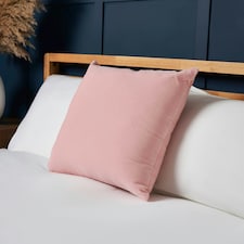 BHS Matte Velvet Cushion, Pink