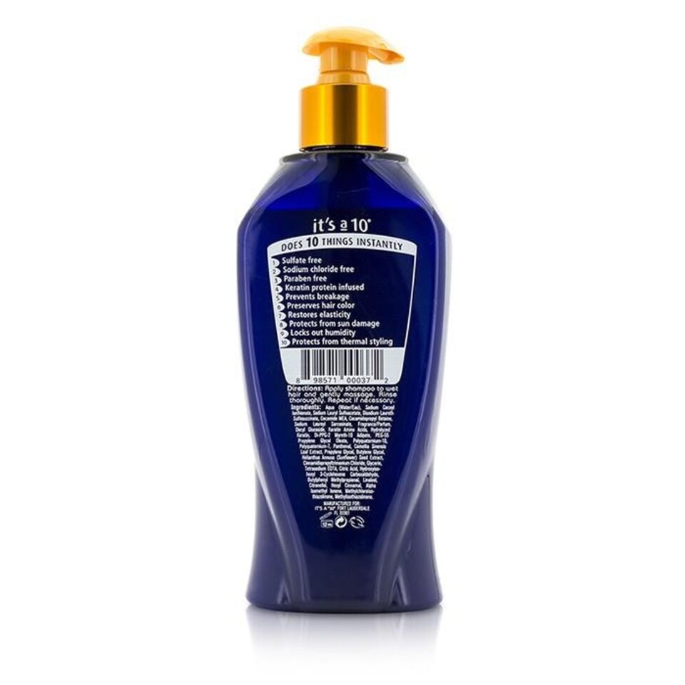 image 1 of Miracle Shampoo Plus Keratin (Sulfate Free) - 295.7 ml/10Oz