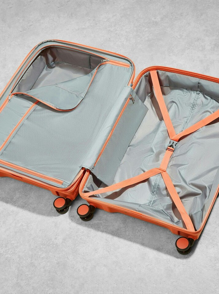 image 1 of Rock Tulum Medium Suitcase Peach Echo | Orange | Medium