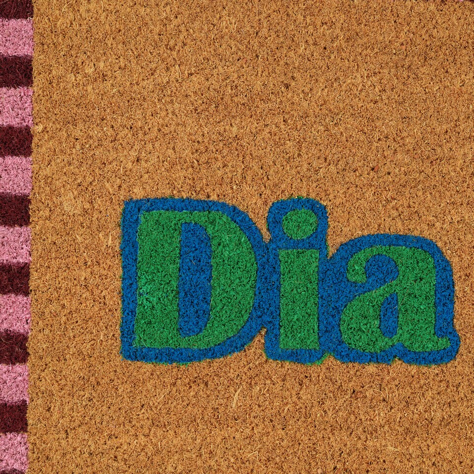 image 1 of KUKOON Irish Dia Duit Coir Doormat 45cm x 75cm