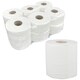 image 1 of 24 x White 2ply Highly Absorbent Home, Kitchen, Washroom & Restaurants Embossed Centrefeed Rolls