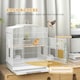 image 4 of PawHut 59cm Large Bird Cage with Perches, Food Bowls, Swing