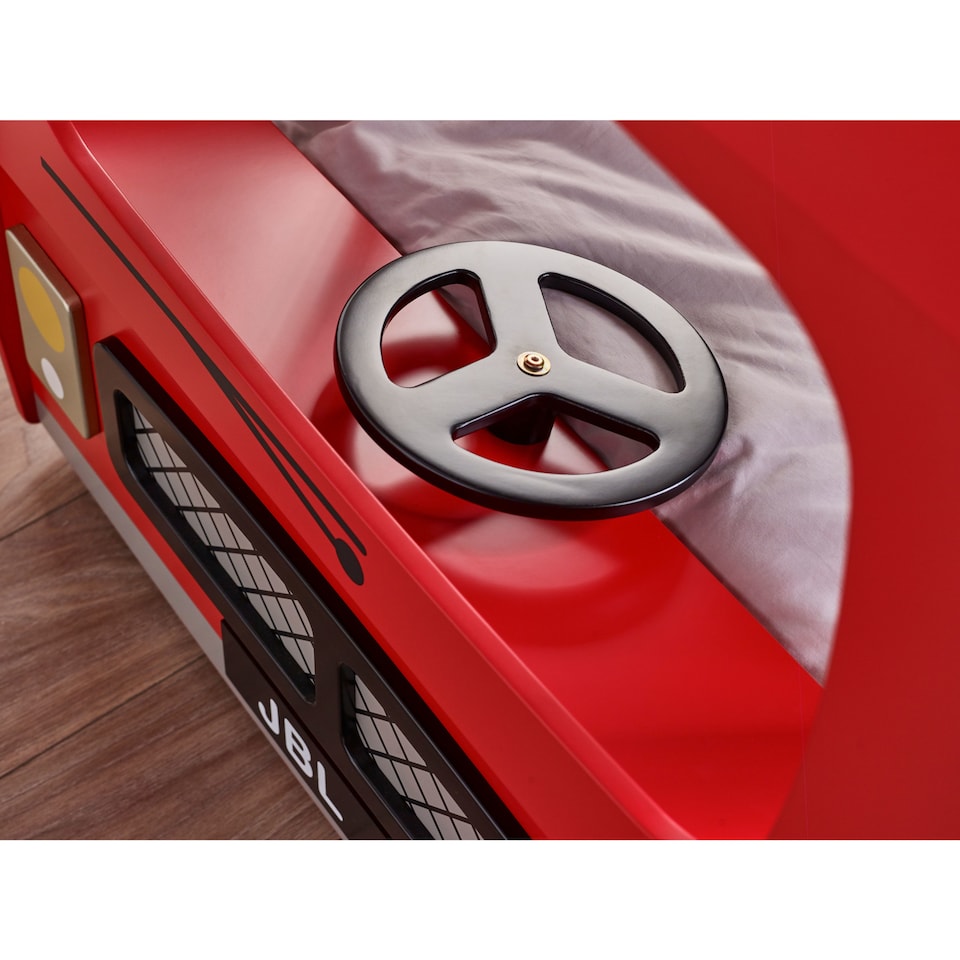 image 1 of London Bus 90cm Single Red Bunk Bed
