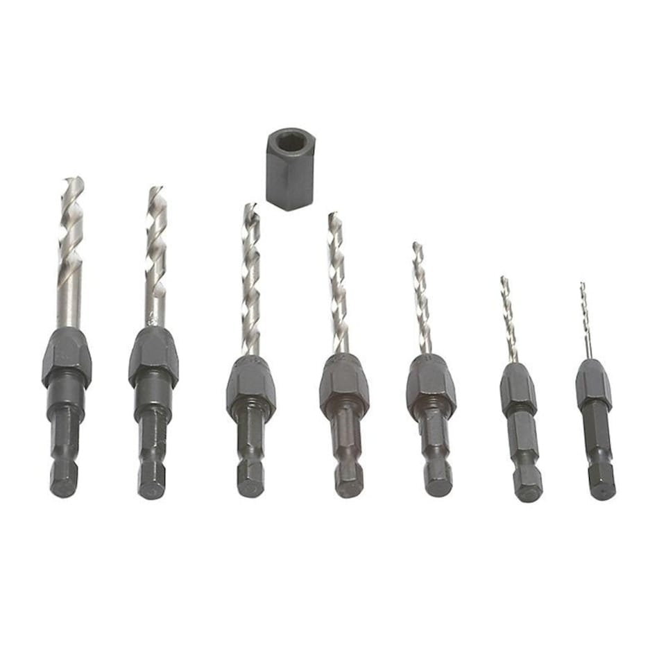 Trend Snap Drill Adaptor - Multi Colour - 7 Piece Set