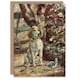 image 1 of Toulouse Lautrec Art Card The Artists Dog Fleche