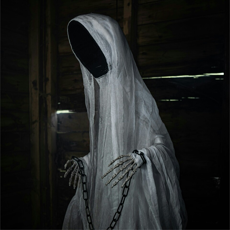 image 1 of Large Faceless Spectre – Halloween Decoration