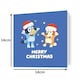 image 2 of Bluey Multipack of 12 Christmas Cards