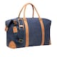 image 3 of Vinga Bosler Recycled Canvas Duffle Bag - Navy - One Size | Blue | One Size