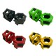 image 2 of Quick Release Barbell Collars 2" 50mm Lock Jaw Clamps