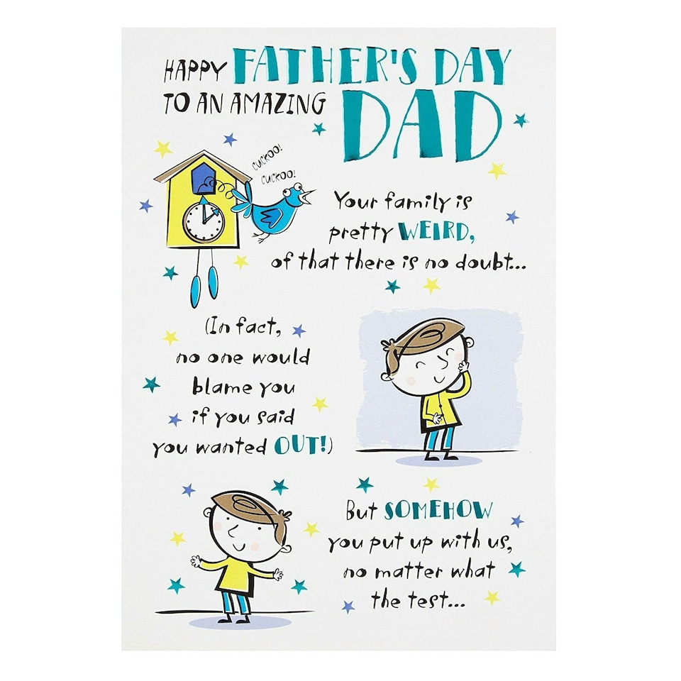 image 1 of Hallmark Dad Father's Day Card 'Very Best' Medium