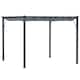 image 1 of Outsunny 3 x 3m Pergola with Retractable Roof Canopy, Aluminium Frame Garden Gazebo Outdoor Sun Shade Shelter for Grill, Patio, Dark Grey