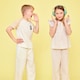 image 7 of Kreafunk Hush Kids Protective Earmuffs - Dusty Green