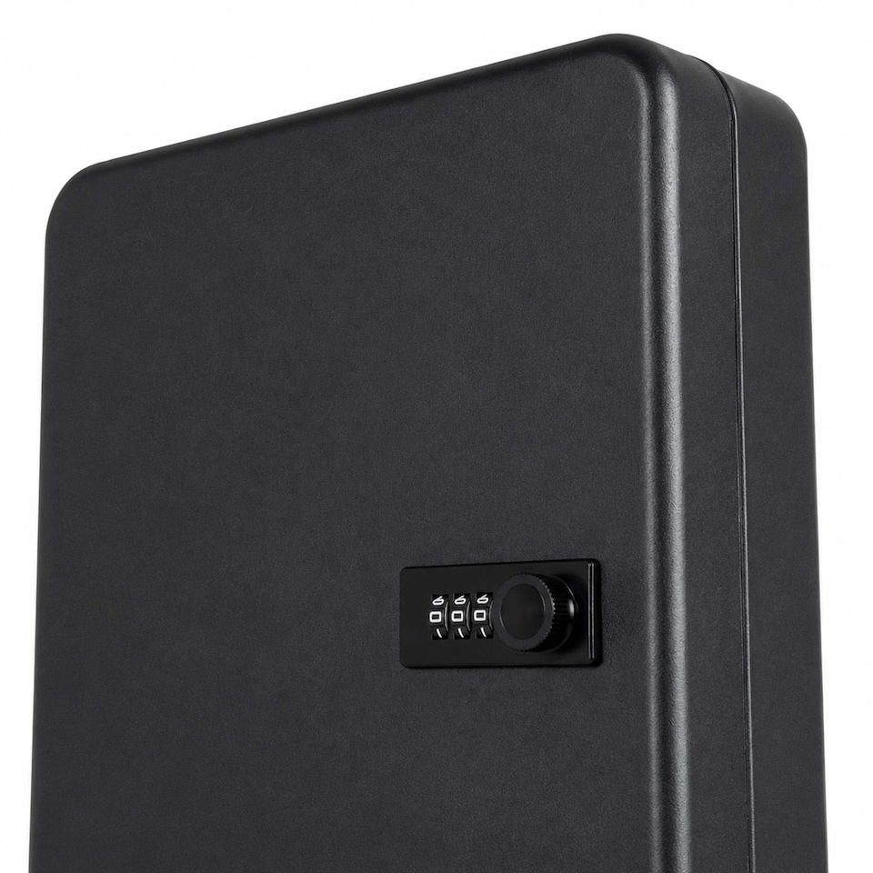 image 1 of 45 Hook Combination Lock Key Storage Cabinet Safe Wall Mounted