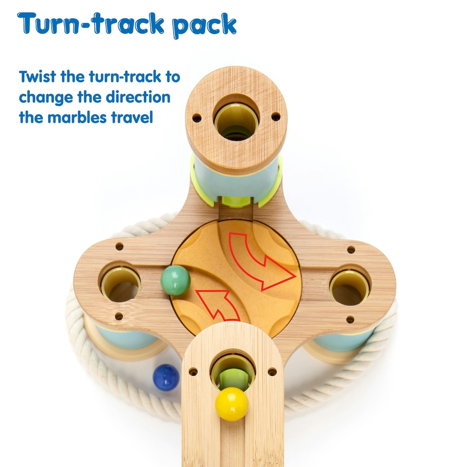 image 1 of boppi Marble Run Accessory Pack - Turn-Track