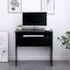 image 4 of Computer Desk PC Laptop Table Home Office Study Workstation | Black